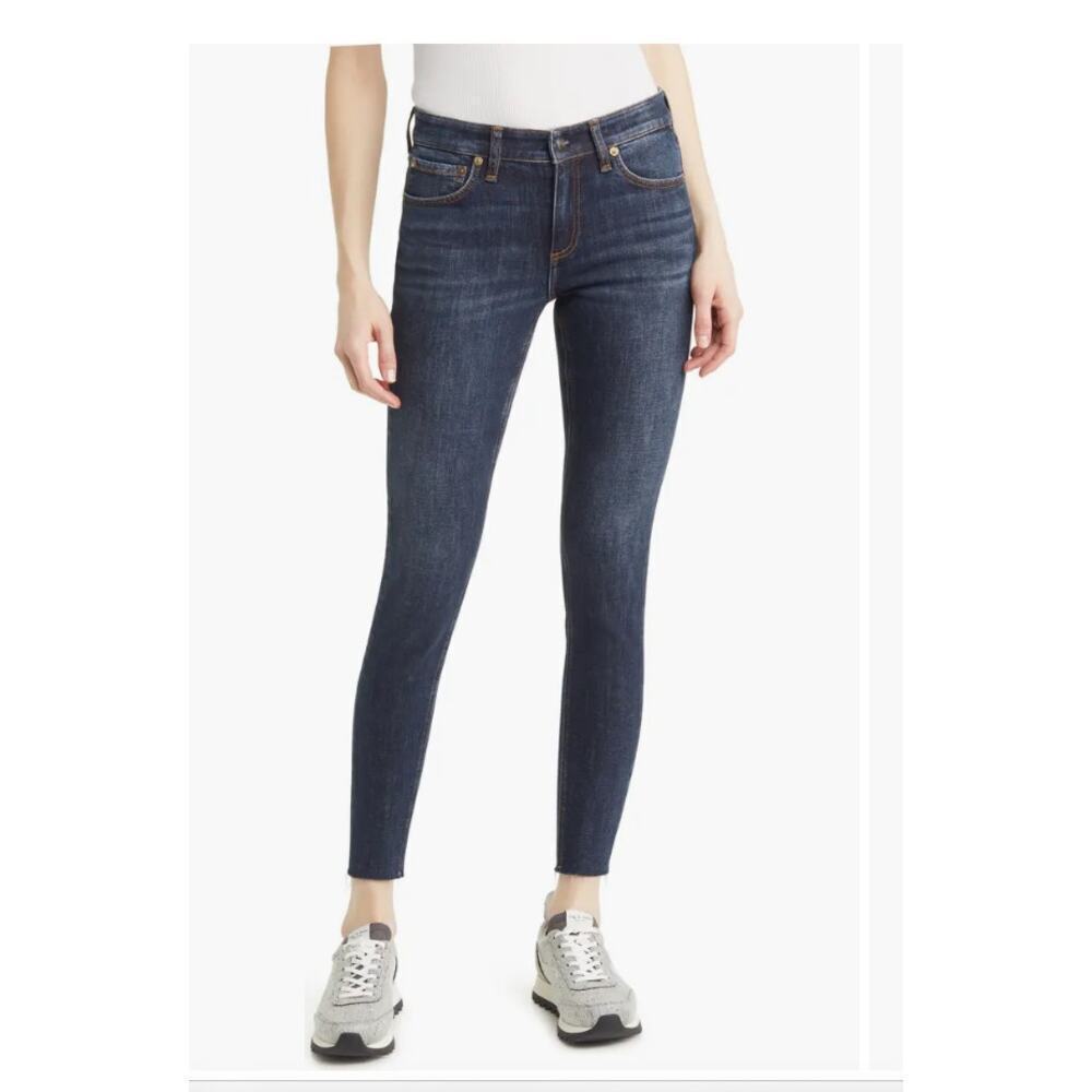 Rag & Bone Skinny Caye Mid Rise Skinny Jean Size 27